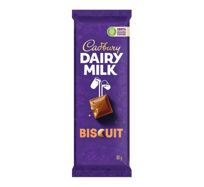 1 x Cadbury Milk Chocolate Slab 80g