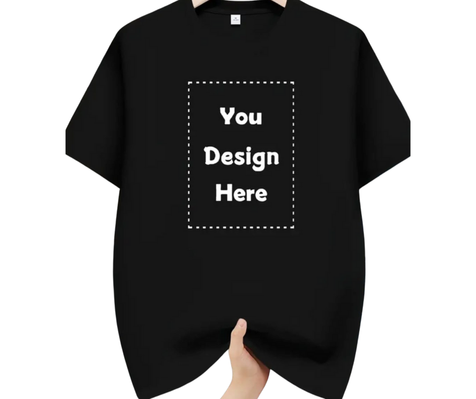 Personalized T-shirt With a4 Print - Jihaans Flower Emporium