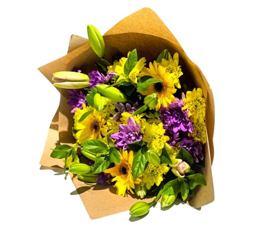 The color burst arrangement - Jihaans Flower Emporium