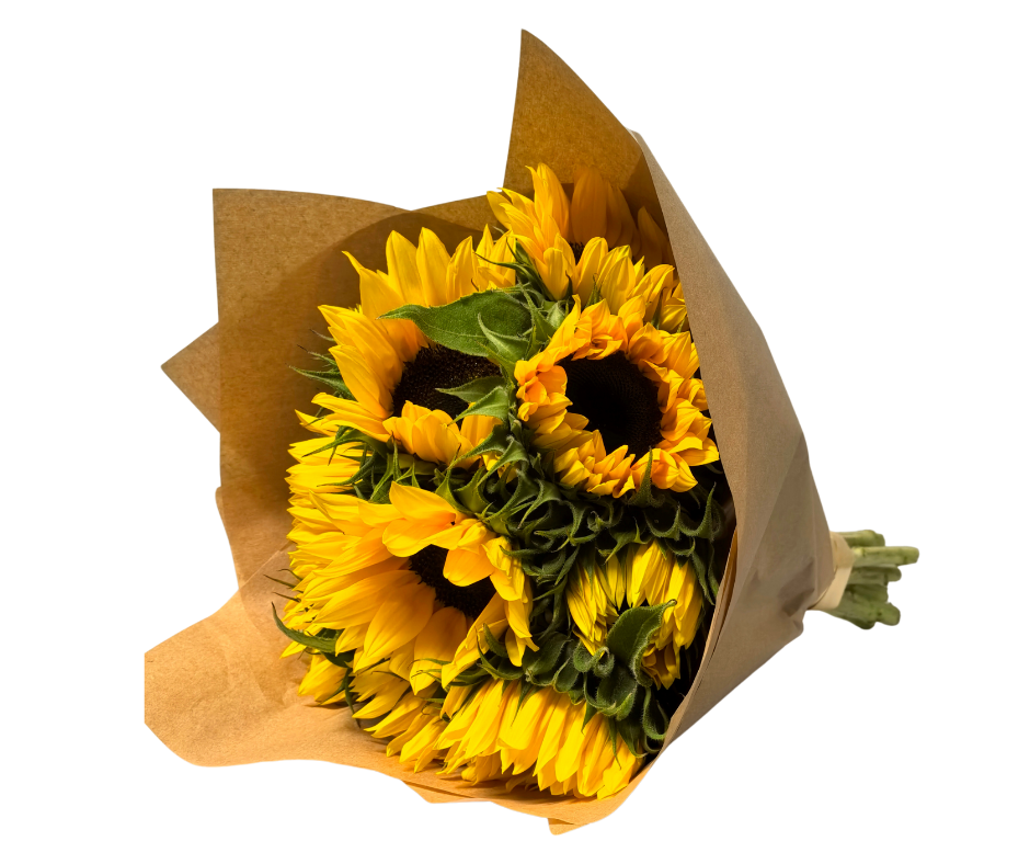 Bright and Cheerful Sunflower Arrangement - Jihaans Flower Emporium