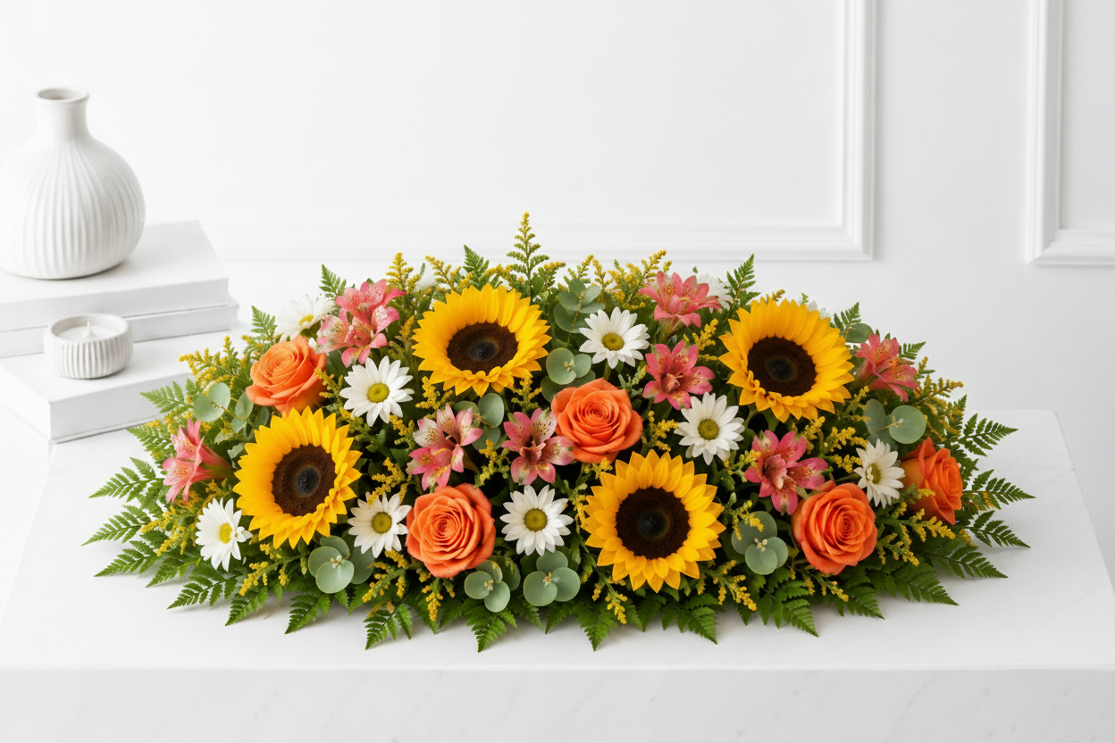 Sunshine Meadow Table Runner