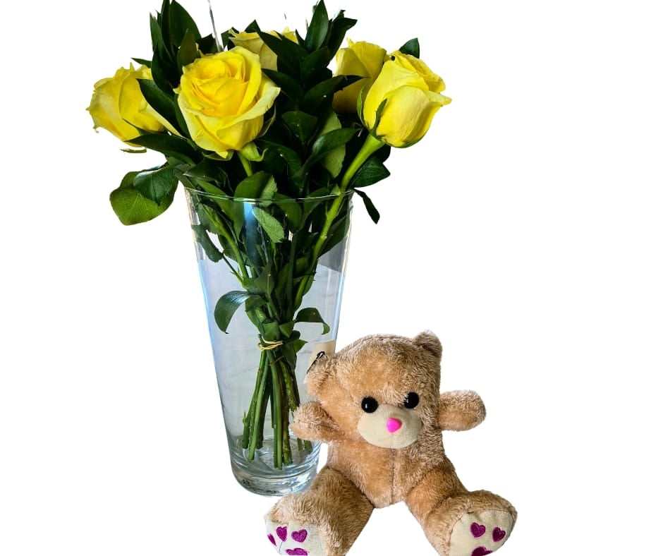 Sunshine and Cuddles Set - Jihaans Flower Emporium