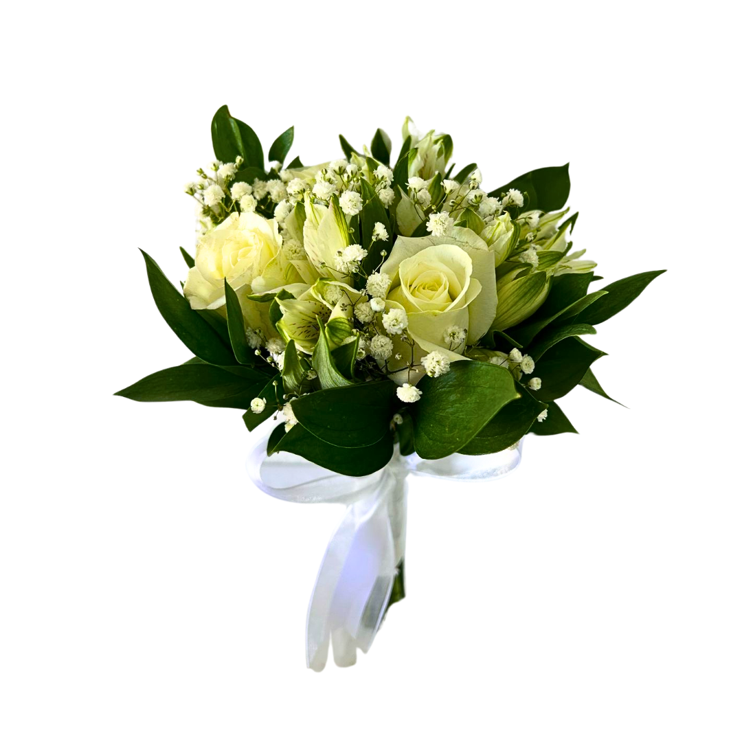 Fairy Garden - White Bridal Bouquet - Jihaans Flower Emporium