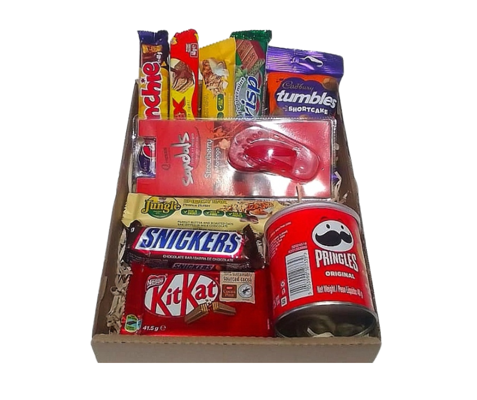 Snack Lover Box (for him) - Jihaans Flower Emporium