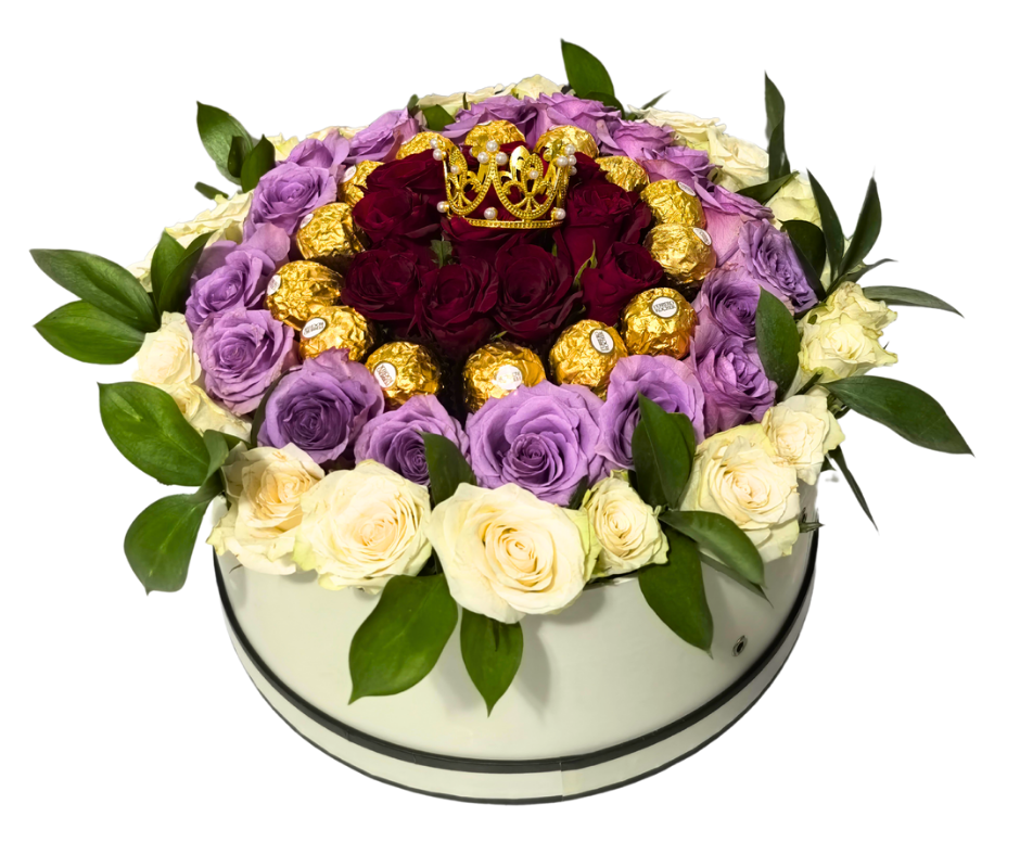 The Queen her Majesty Bucket - Jihaans Flower Emporium