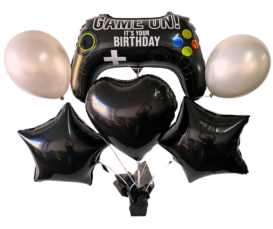 Gaming Themed Birthday Balloon Set - Jihaans Flower Emporium