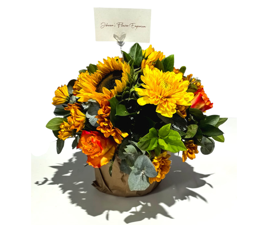 Welcome Sunrise Arrangement - Jihaans Flower Emporium