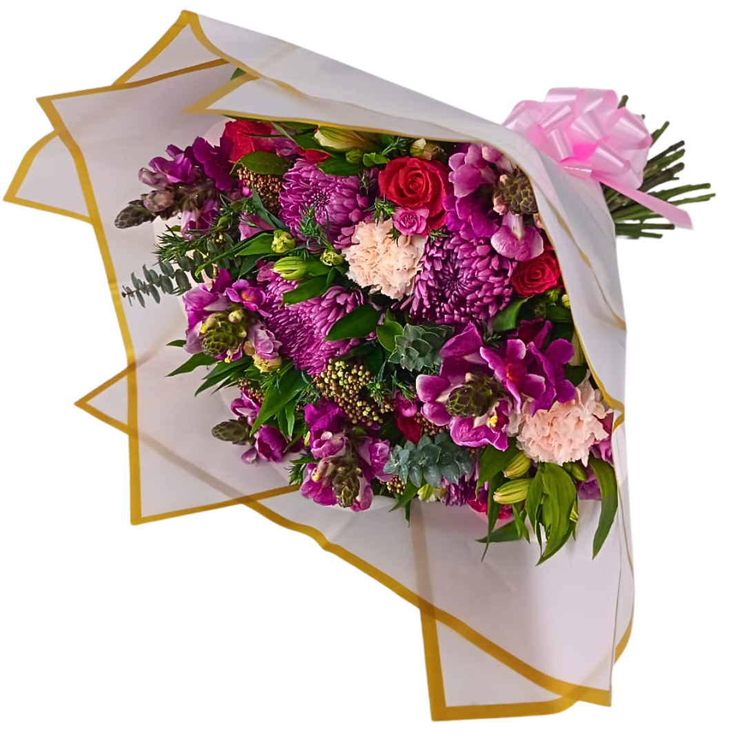 Voilet elegance Arrangement - Jihaans Flower Emporium