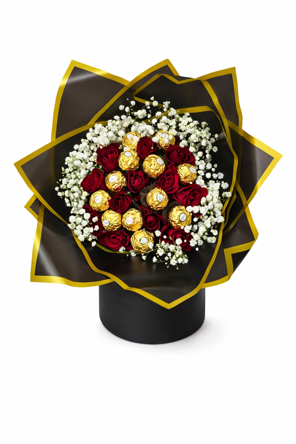 Rose Rocher Bouquet - Jihaans Flower Emporium