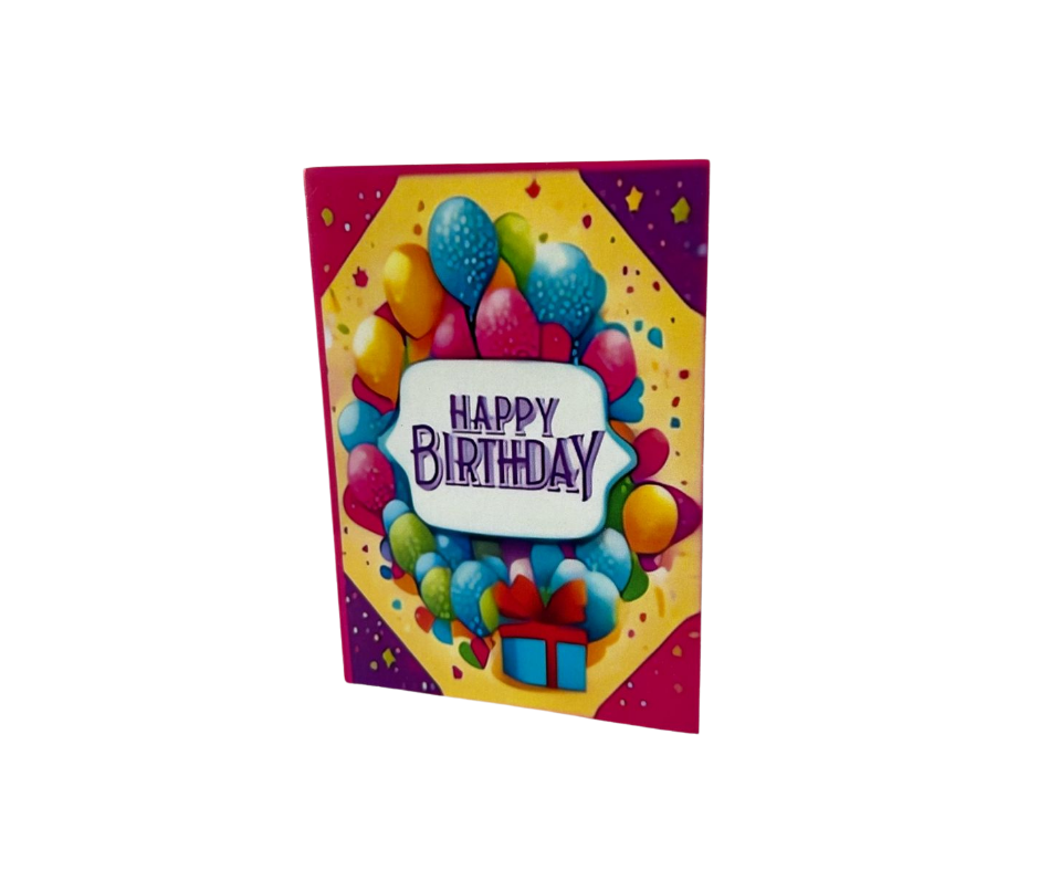 Happy Birthday Greeting Card (Assorted) - Jihaans Flower Emporium