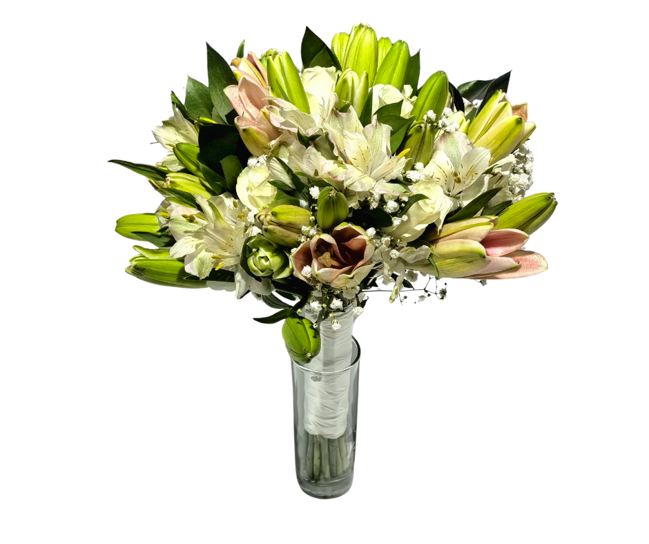 Lilly Bridal Bouquet - Jihaans Flower Emporium