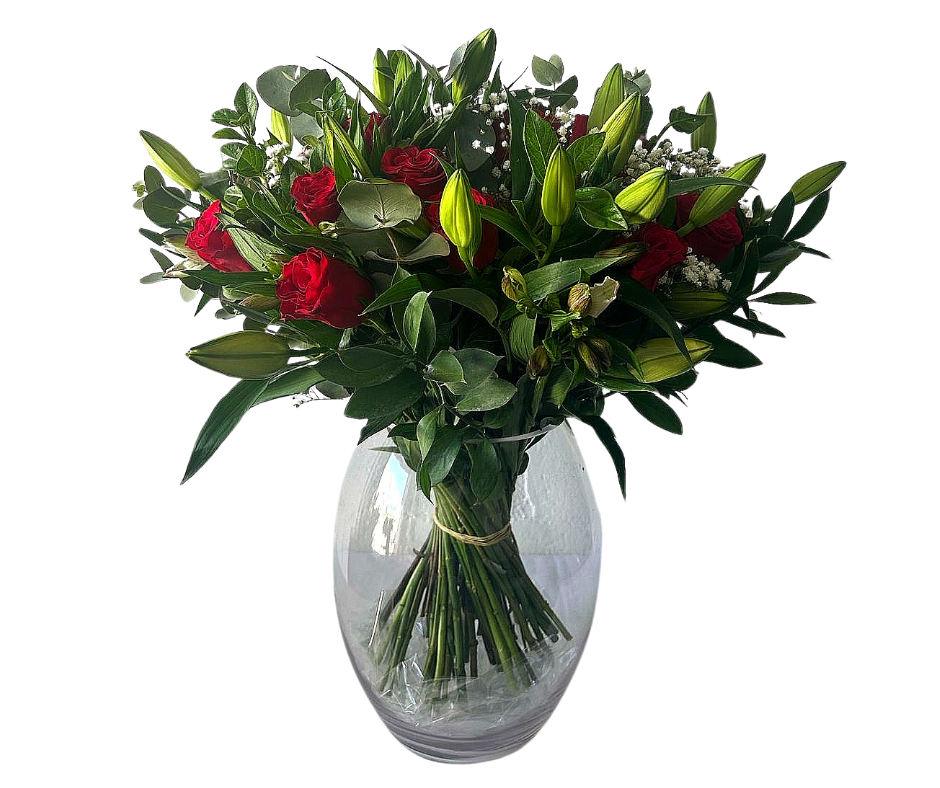 Dream Loving - large arrangement (with vase) - Jihaans Flower Emporium