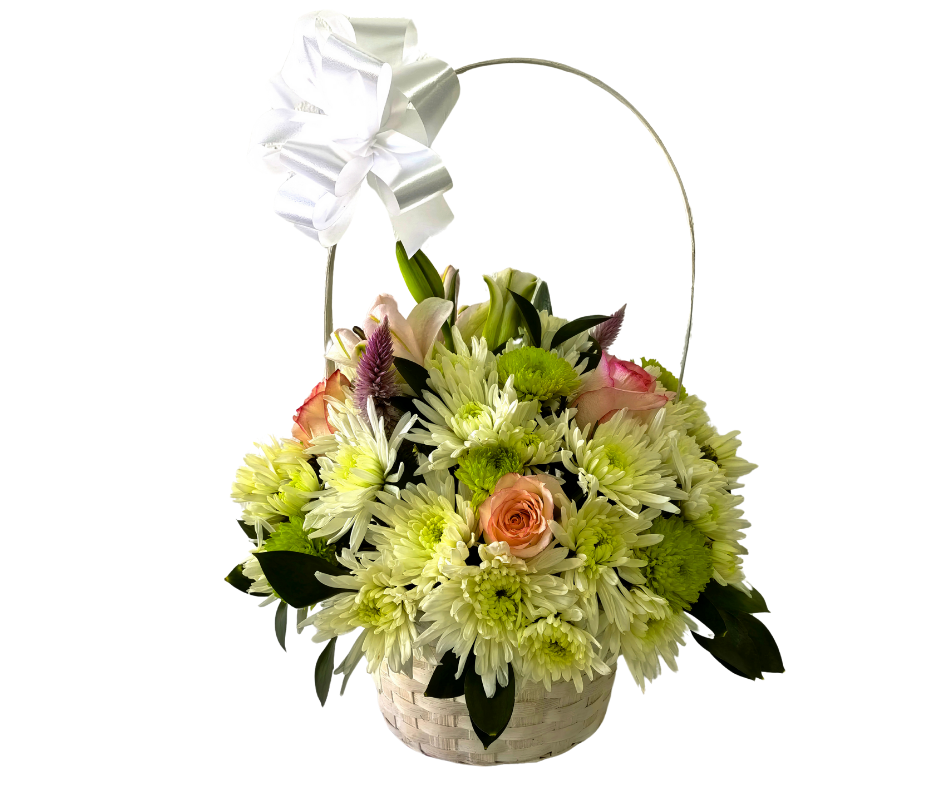 Perfectly Pastal Basket - Jihaans Flower Emporium