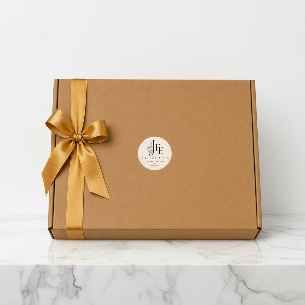 A gift box labeled "For you, dad," featuring assorted thoughtful gifts for fathers, arranged in a decorative presentation.