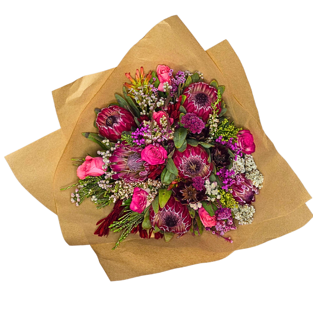 Wild Elegance Protea Bunch - Jihaans Flower Emporium
