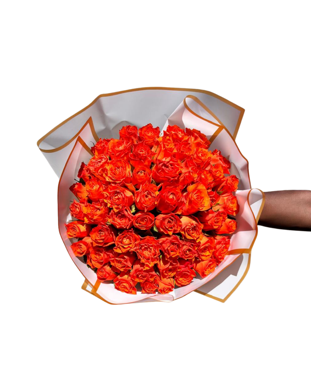 50 Stem Orange Roses