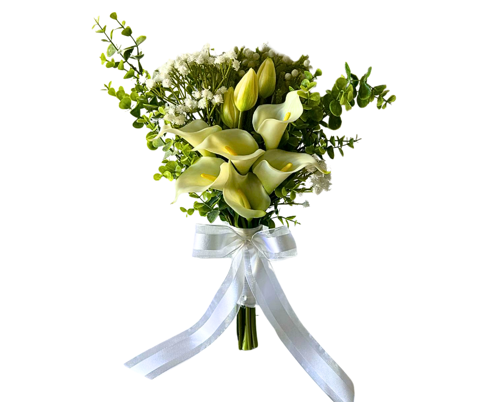 Artificial Arum Lillie Bouquet - Jihaans Flower Emporium