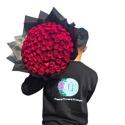 60 Stem Red Roses - Jihaans Flower Emporium