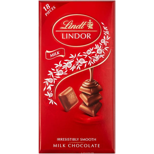 Lindt Lindor 100g Slab - Jihaans Flower Emporium