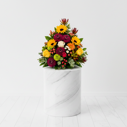 Autumn Glow Tribute Arrangement