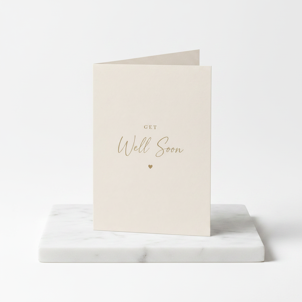 Get well soon greeting card (Assorted)