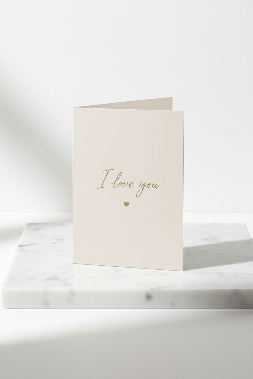 I love you Greeting Card  (Assorted)
