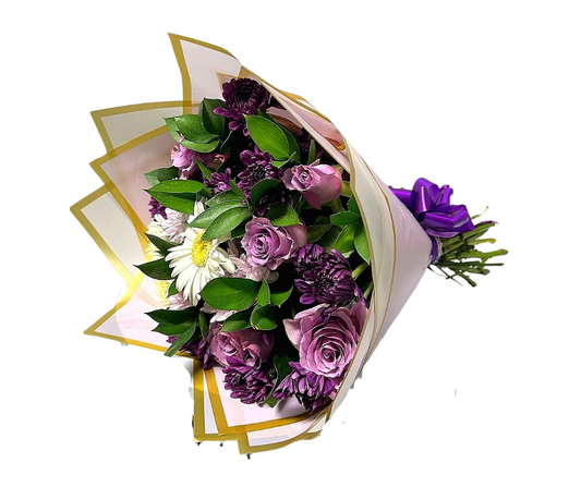 Purple Enchantment Bloom - Jihaans Flower Emporium