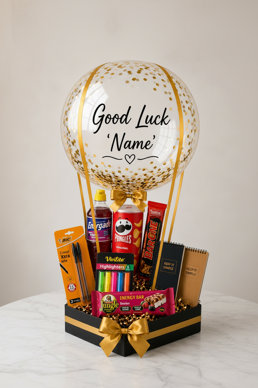 Personalized Good Luck Balloon Gift