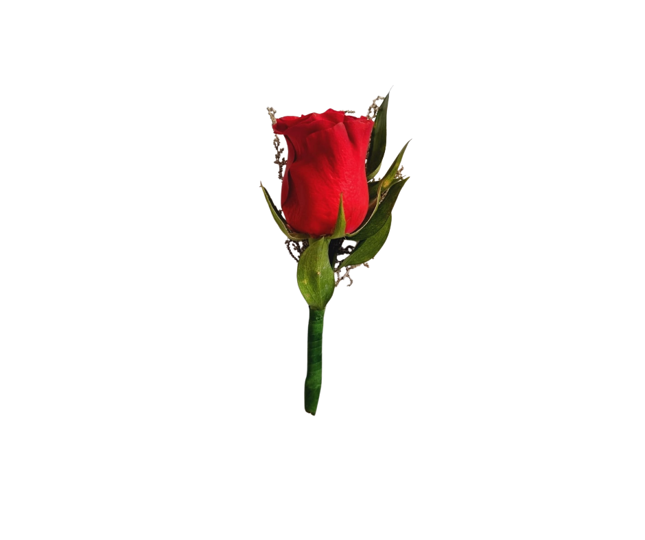 Red Rose Botoneirres - Jihaans Flower Emporium