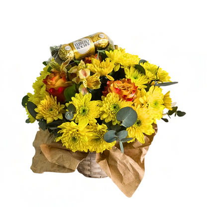 Sunshine and Sweetness Basket - Jihaans Flower Emporium