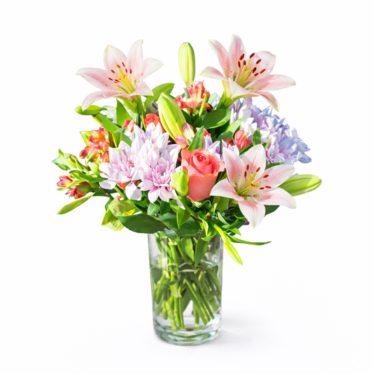 Fresh Blush Vase - Jihaans Flower Emporium