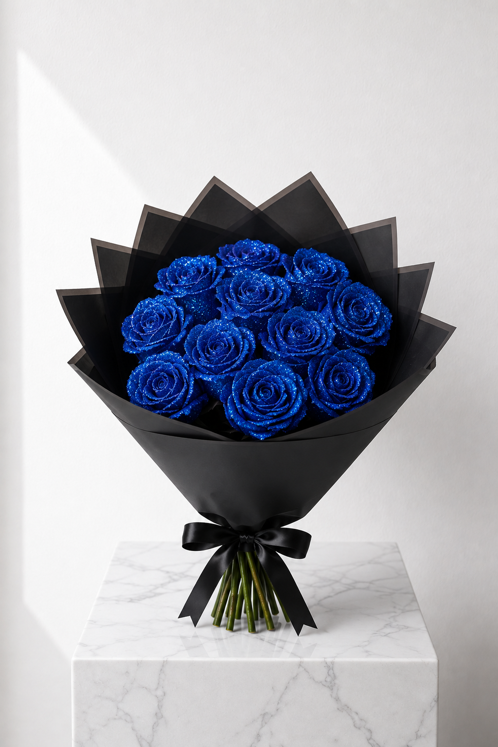 Glitter Rose Bouquet (Assorted sizes & colour's)