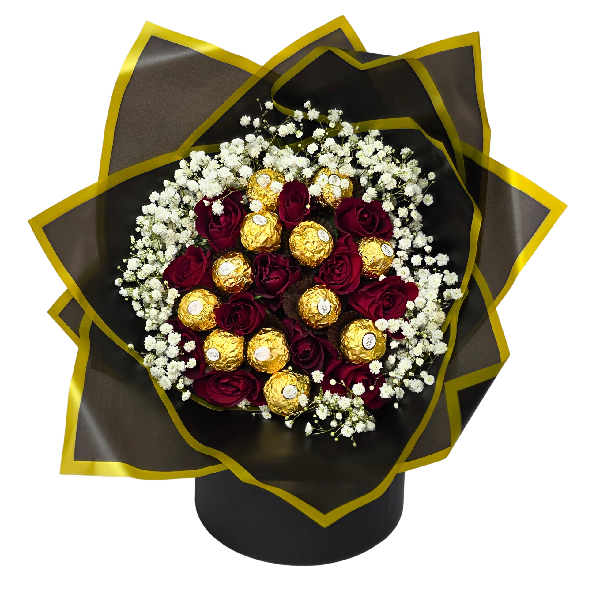 Rose Rocher Bouquet - Jihaans Flower Emporium
