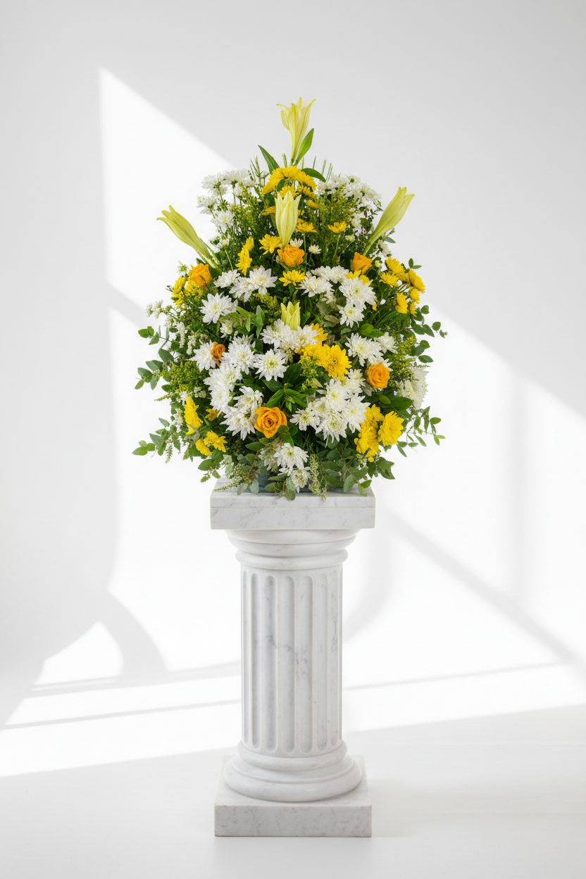 Sunshine Serenity Upright Arrangement