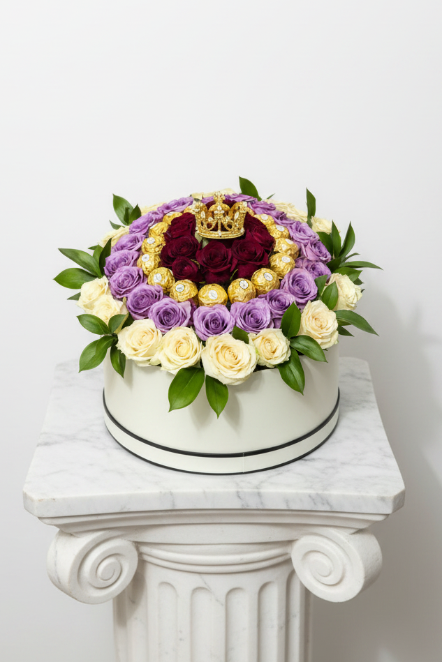 The Queen her Majesty Bucket - Jihaans Flower Emporium