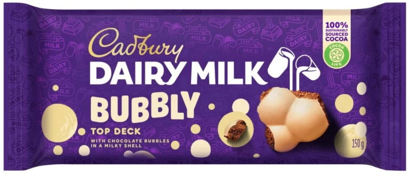 Cadbury Bubbly Slab 150g - Jihaans Flower Emporium