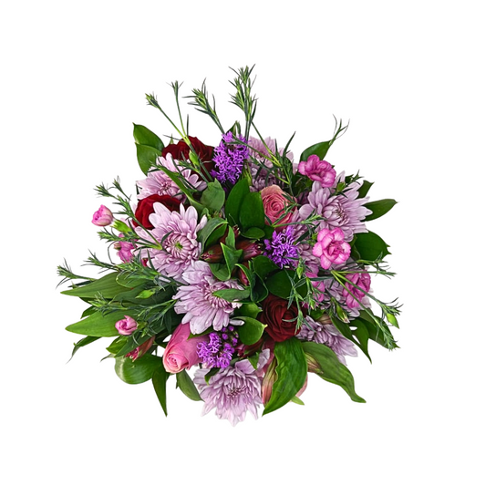 Blush Bloom - Small arrangement (with vase) - Jihaans Flower Emporium