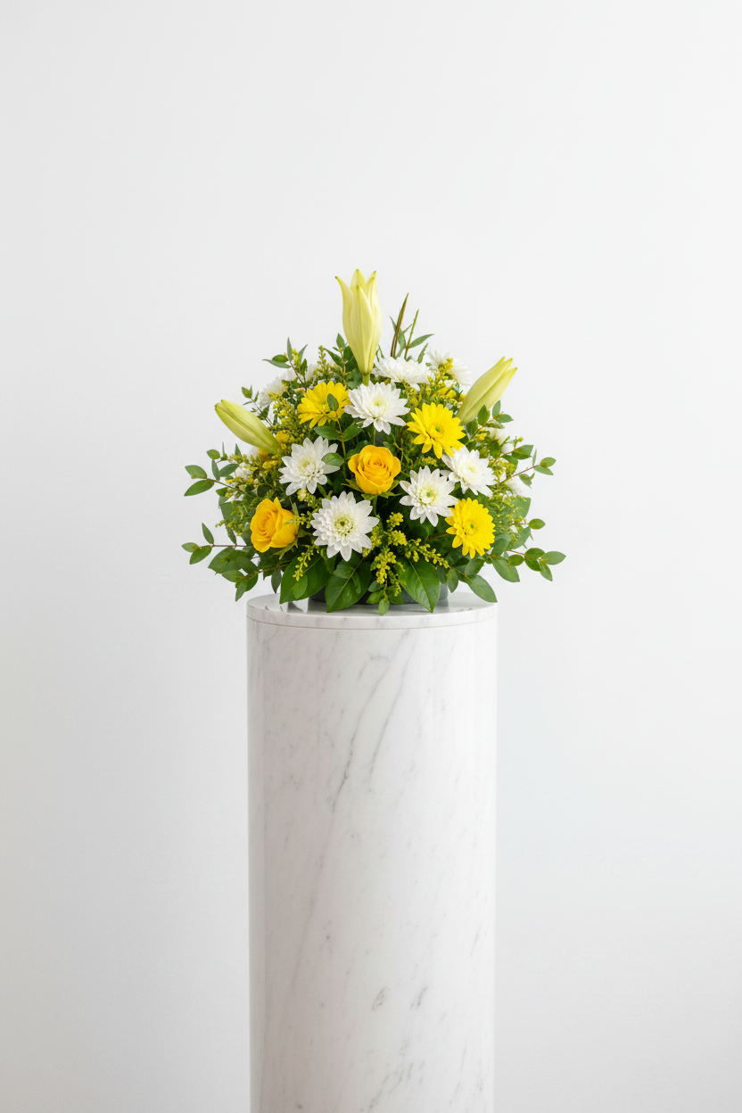 Sunshine Serenity Upright Arrangement