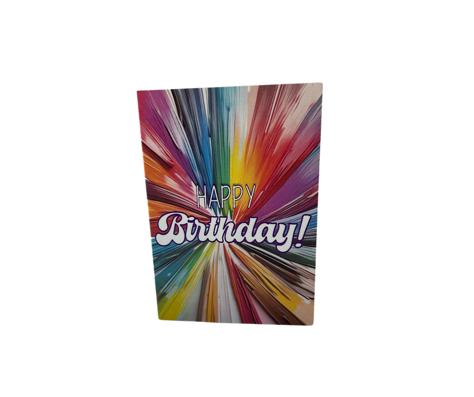 Happy Birthday Greeting Card (Assorted) - Jihaans Flower Emporium