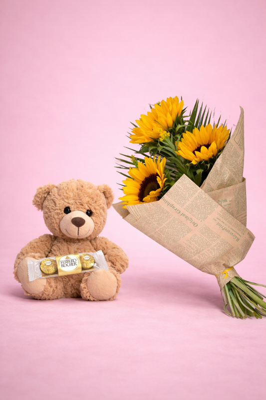 Sunny Smiles Gift Set - Jihaans Flower Emporium