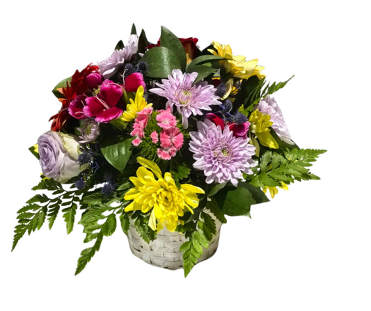 Tropical Basket Posy - Jihaans Flower Emporium