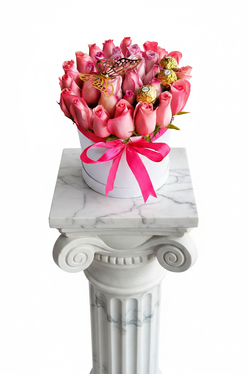 The Pink Butterfly Bucket