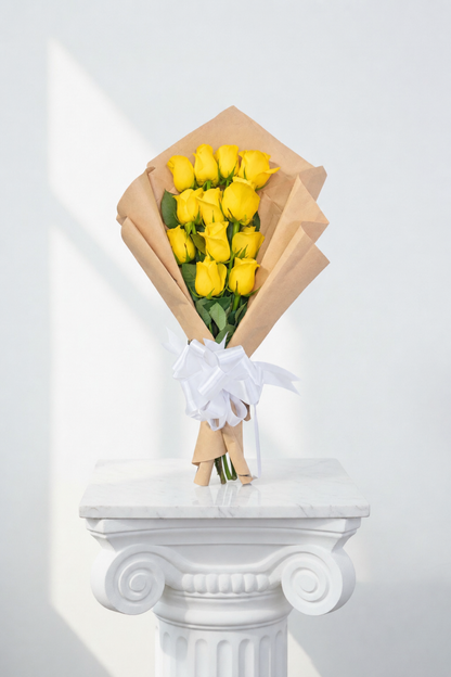 Rose Cascade Bouquet - Choose your own Colour