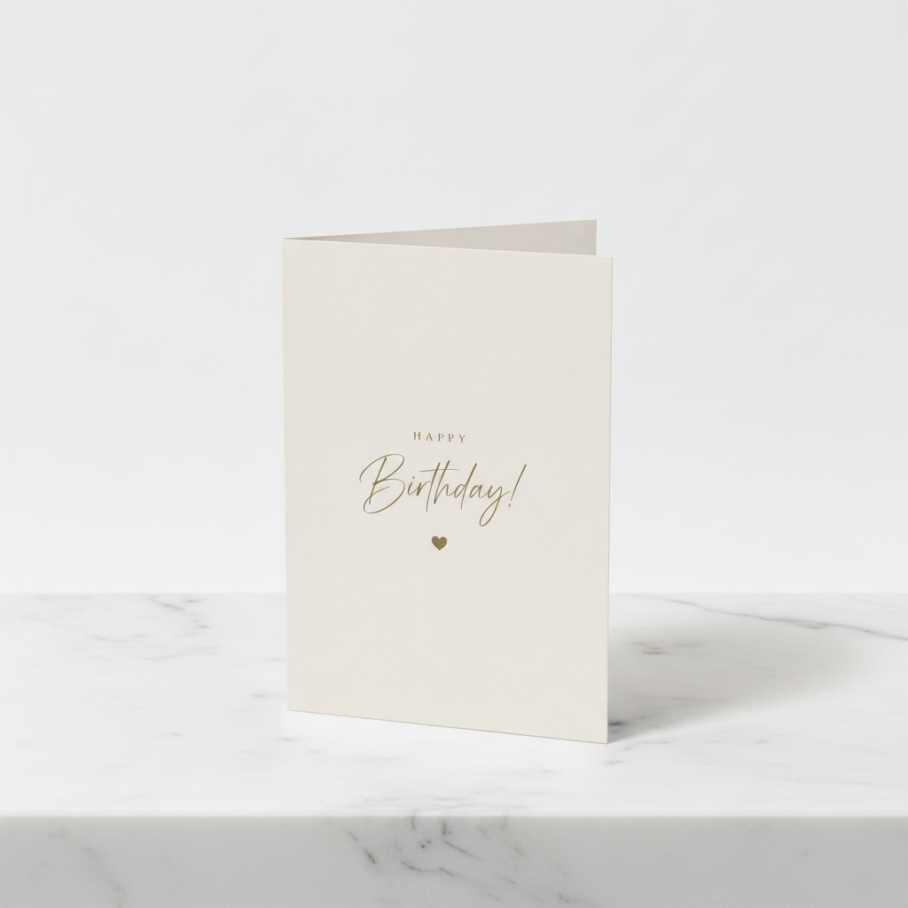 Happy Birthday Greeting Card (Assorted)