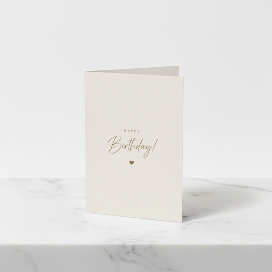 Happy Birthday Greeting Card (Assorted)