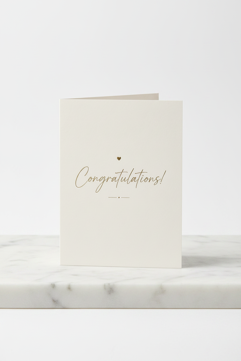 Congratulations Greeting Card (Assorted)