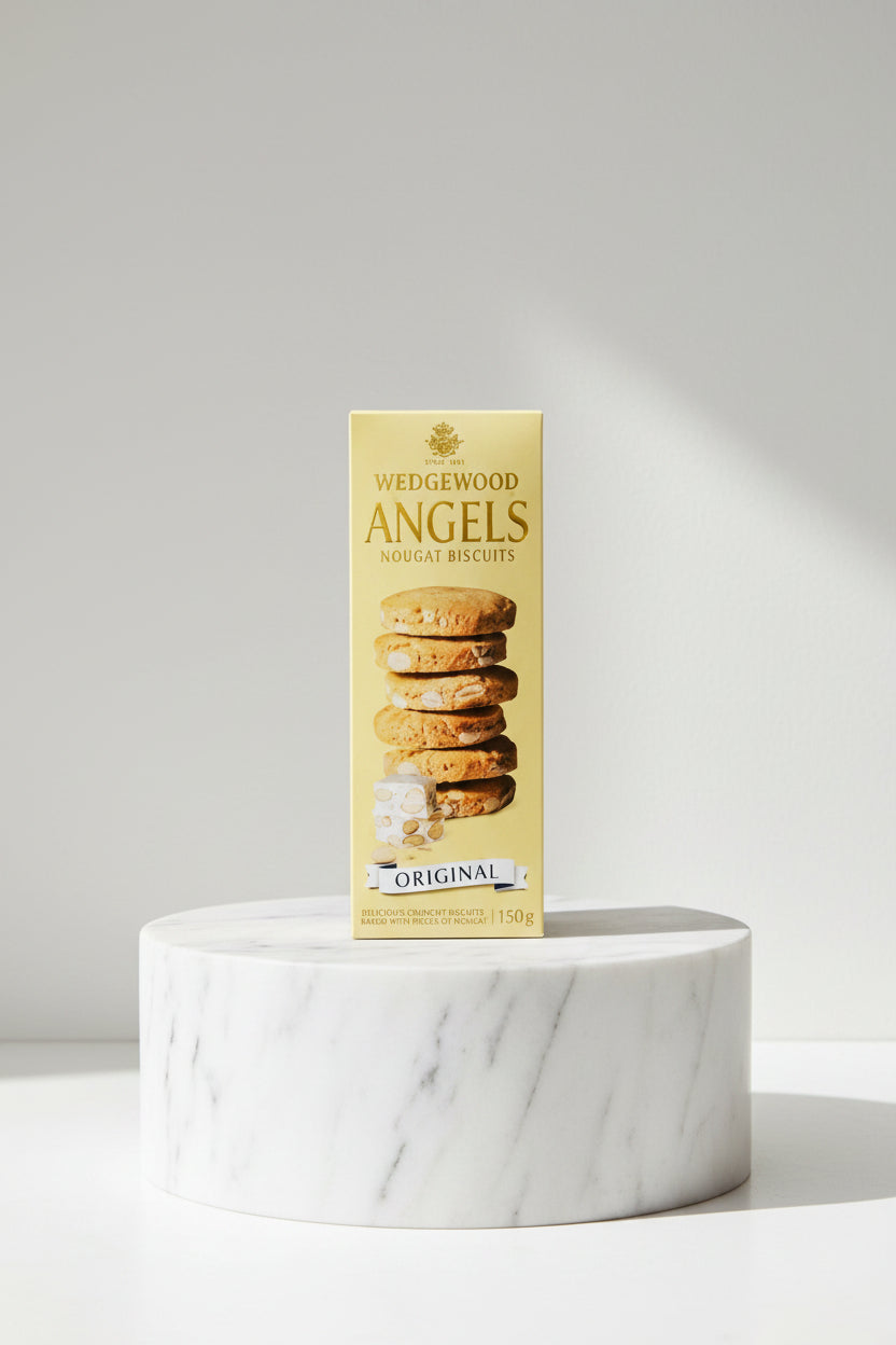 Wedgewood Angels Original Nougat Biscuits 150g
