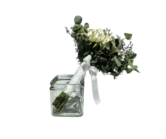 Bridal Bouquet with PennyGum and Roses - Jihaans Flower Emporium