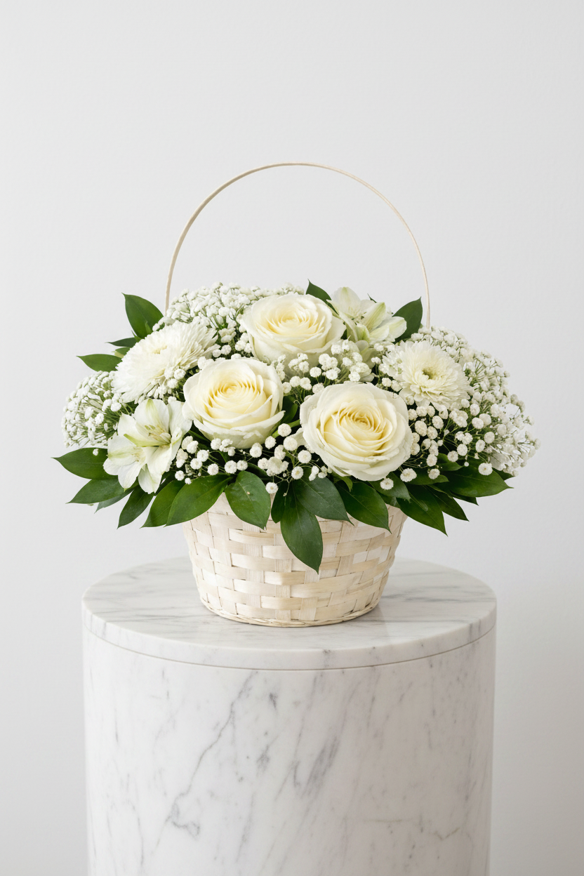 Sympathy Basket - Jihaans Flower Emporium