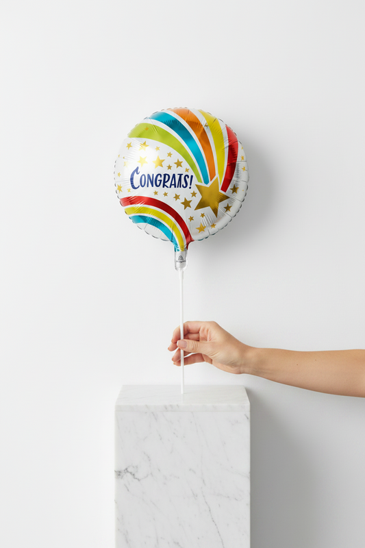 Singular -  Congrats Balloon